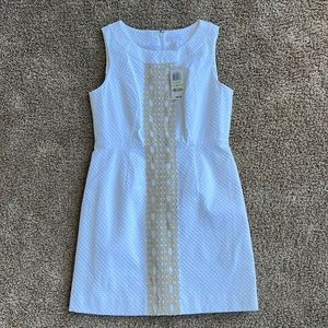 White and Gold Dress